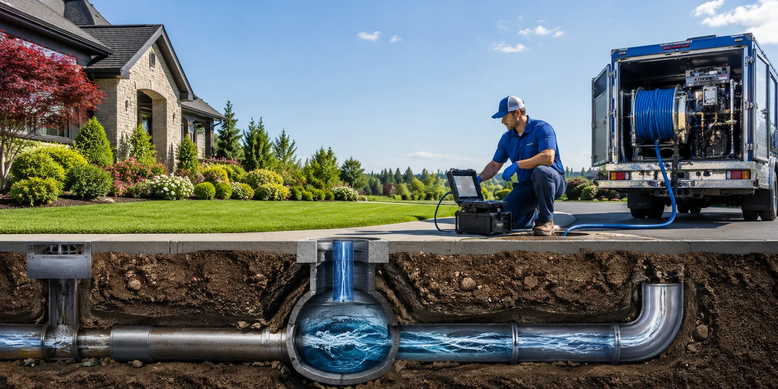 Drainage restoration information for Evans City, PA